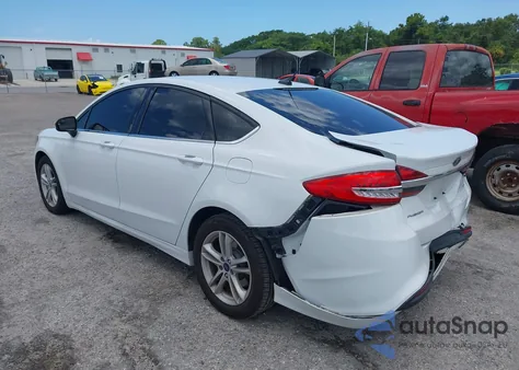 2018 Ford Fusion Se из США, поврежденный, VIN 3FA6P0H70JR140550